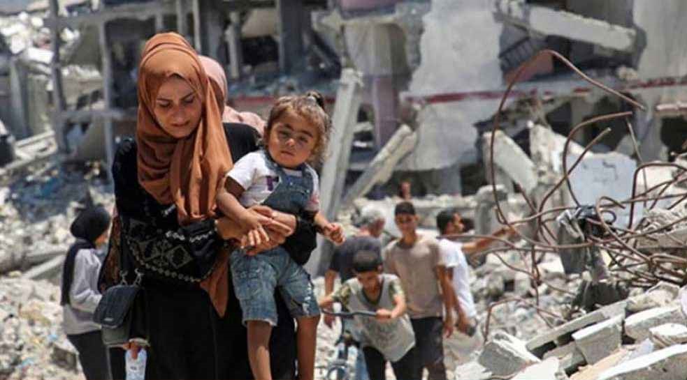 ইসরায়েলি হামলায় গাজায় আরও ৭২ ফিলিস্তিনি নিহত