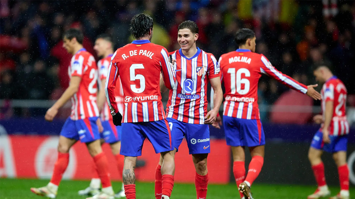 জয় নিয়ে লিগ টেবিলের শীর্ষে অ্যাটলেটিকো মাদ্রিদ