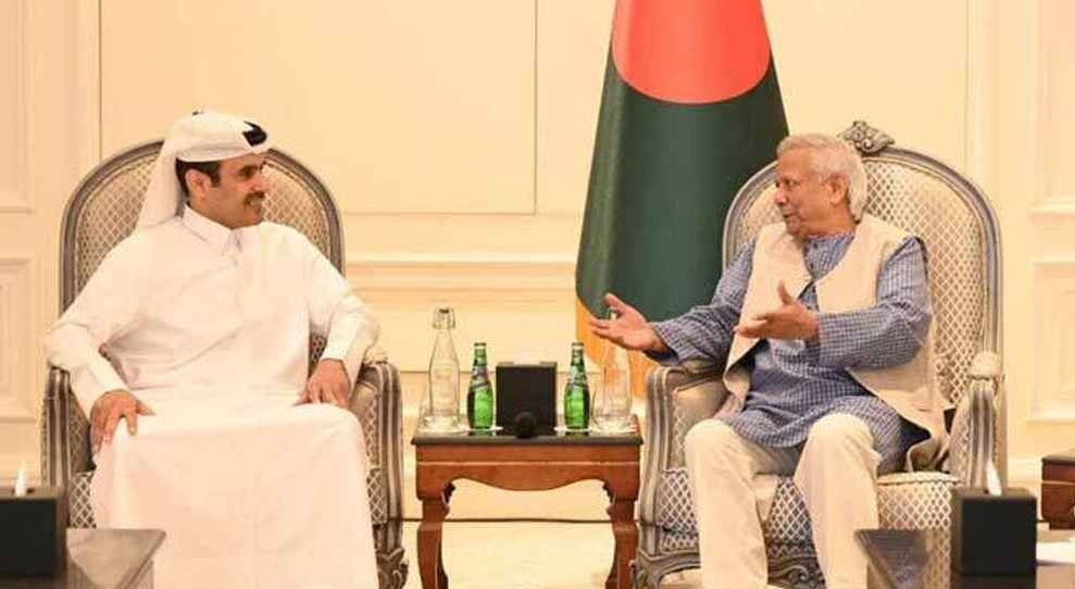প্রধান উপদেষ্টার সঙ্গে কাতারের জ্বালানি প্রতিমন্ত্রীর সাক্ষাৎ