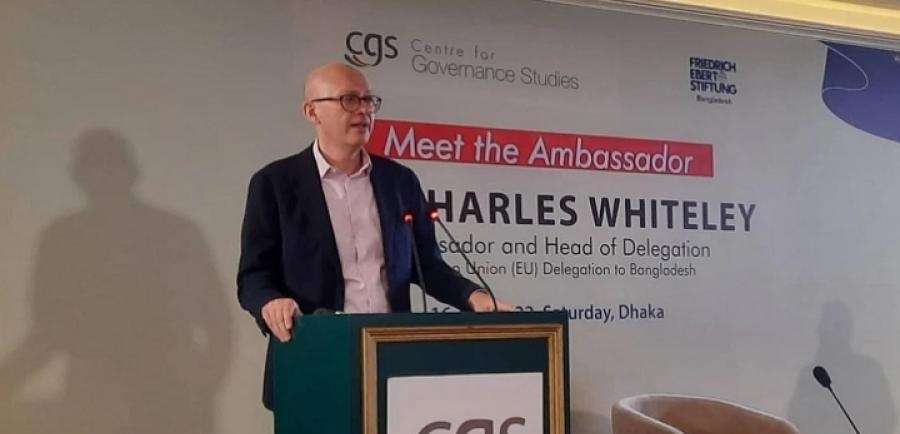 আগামী নির্বাচনে বাংলাদেশকে পরামর্শ দেয়া ছাড়া কিছু করার নেই: ইইউ অ্যাম্বাসেডর