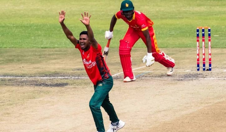 জিম্বাবুয়ের বিপক্ষে দ্বিতীয় ওয়ানডেতে বিশ্রামে মোস্তাফিজ