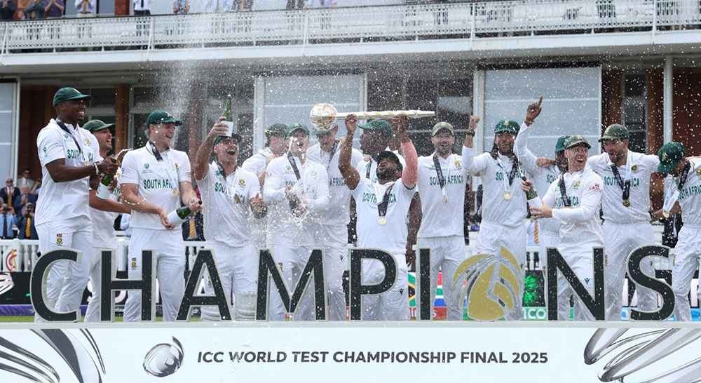 ২৭ বছরের আক্ষেপ ঘুচিয়ে দক্ষিণ আফ্রিকা বিশ্বচ্যাম্পিয়ন