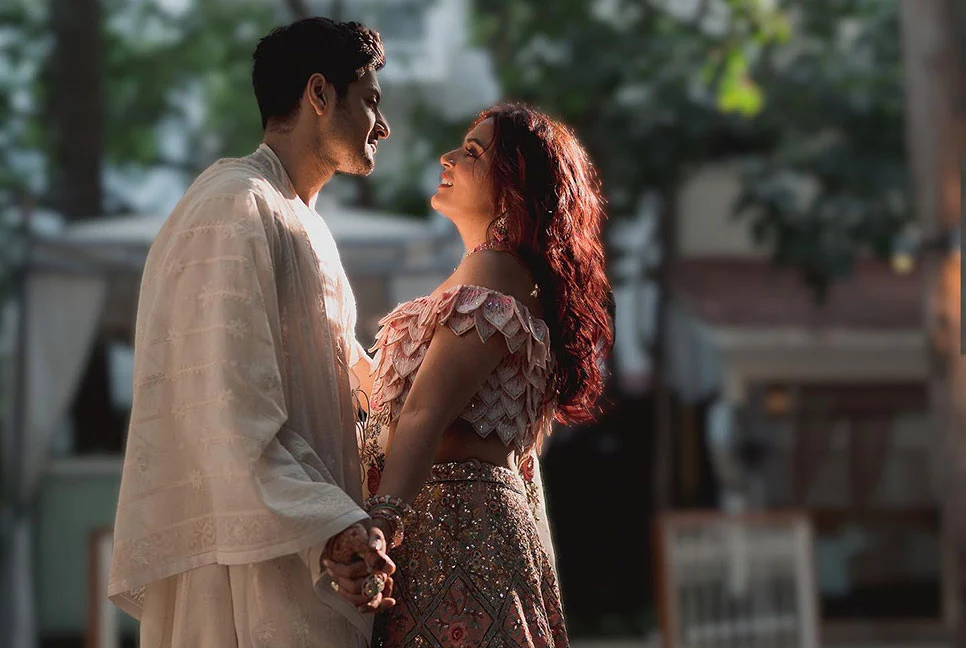 বিয়ে উৎসবের ছবি প্রকাশ্যে আনলেন রিচা-আলী
