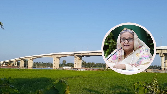 সারাদেশে ১০০ সেতু উদ্বোধন করলেন প্রধানমন্ত্রী