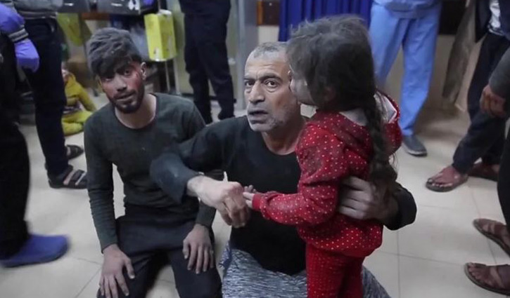 শরণার্থী শিবিরে ইসরায়েলি হামলায় নিহত ৭০