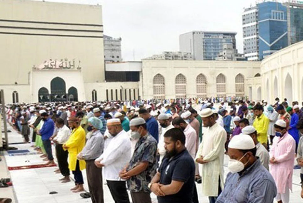জাতীয় মসজিদ বায়তুল মোকাররমে ঈদের ৫ জামাত