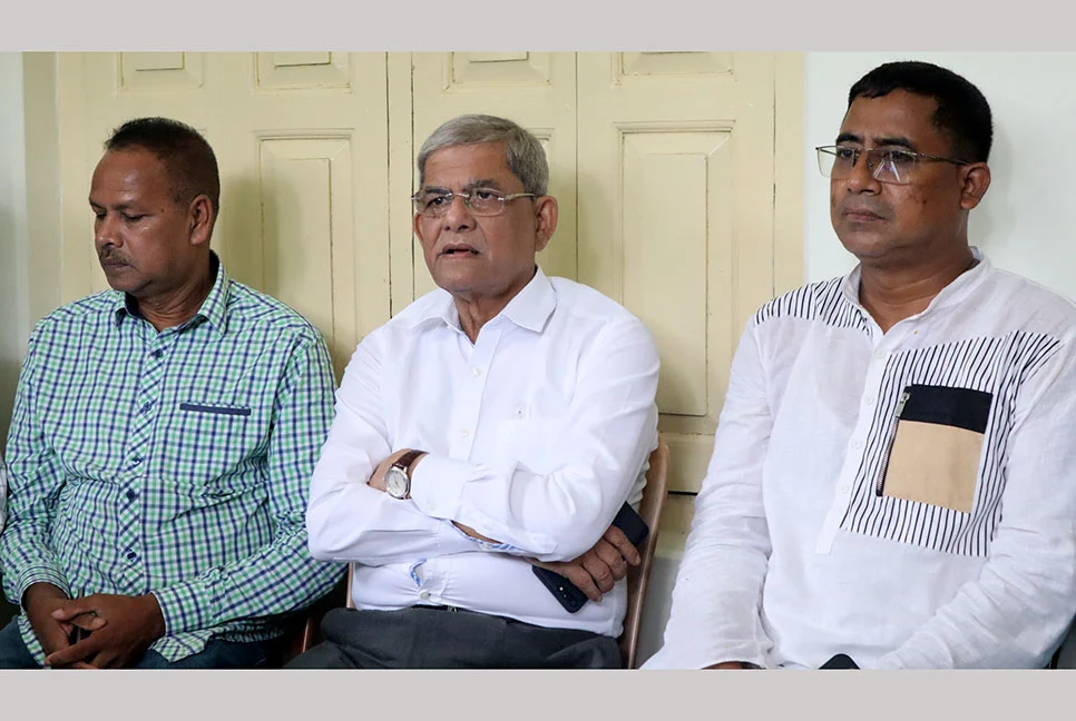 তত্ত্বাবধায়ক সরকারের অধীনে নির্বাচন হলে বিপুল ভোটে জয় পাবে বিএনপি : মির্জা ফখরুল