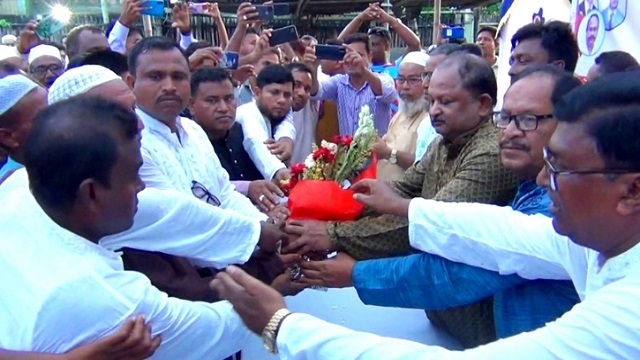 বিএনপির ৫ শতাধিক নেতাকর্মীর জাপায় যোগদান