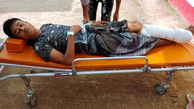 মিয়ানমার সীমান্তে ‘ল্যান্ড মাইন’ বিস্ফোরণে উড়ে গেল বাংলাদেশি যুবকের পা