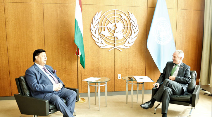 রোহিঙ্গা সংকট কোনভাবেই গ্রহণযোগ্য নয়: জাতিসংঘ সভাপতি