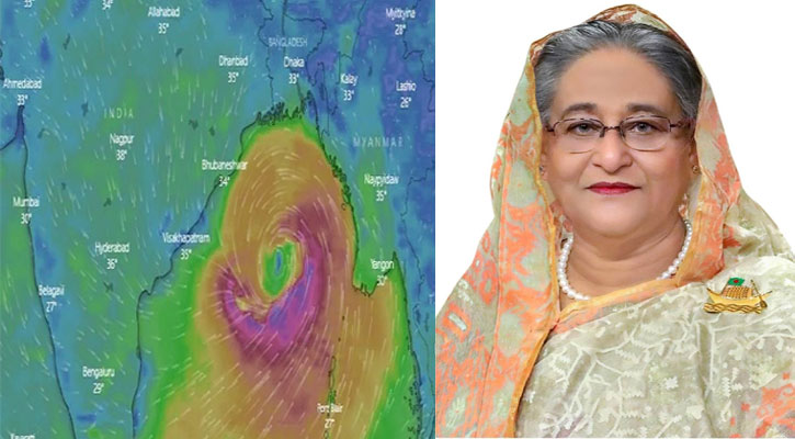 ঘূর্ণিঝড় সিত্রাং: সার্বক্ষণিক তদারকি করছেন প্রধানমন্ত্রী