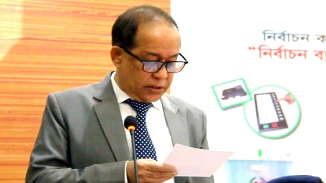 ইসি সব সময় ইভিএমে নির্বাচন করার পক্ষে : সিইসি