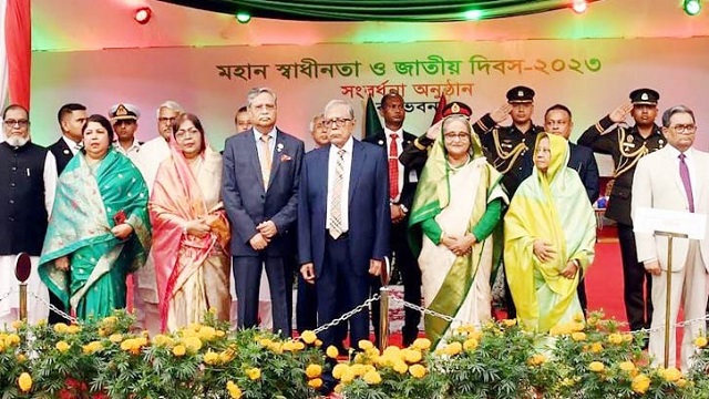 রাষ্ট্রপতির সংবর্ধনায় আড়াই হাজার অতিথি