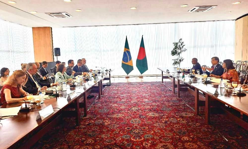 ব্রাসিলিয়াতে ব্রাজিল-বাংলাদেশ পররাষ্ট্র মন্ত্রণালয় পর্যায়ে আলোচনা