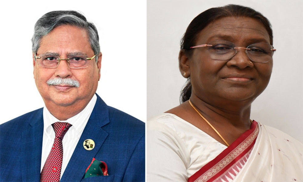 রাষ্ট্রপতি সাহাবুদ্দিনকে শুভেচ্ছা জানালেন দ্রৌপদী মুর্মু