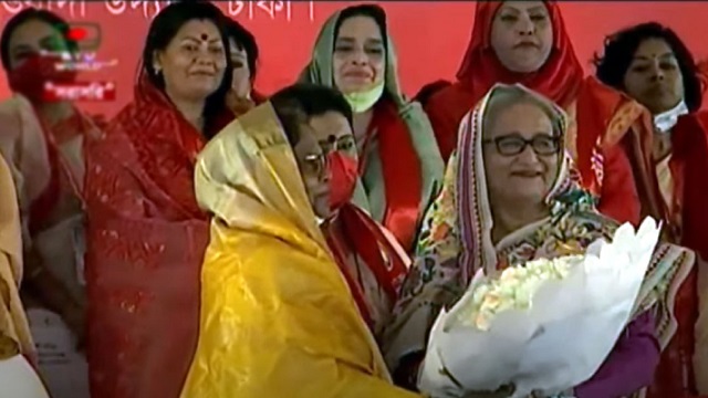 মহিলা লীগের সম্মেলনে প্রধানমন্ত্রী