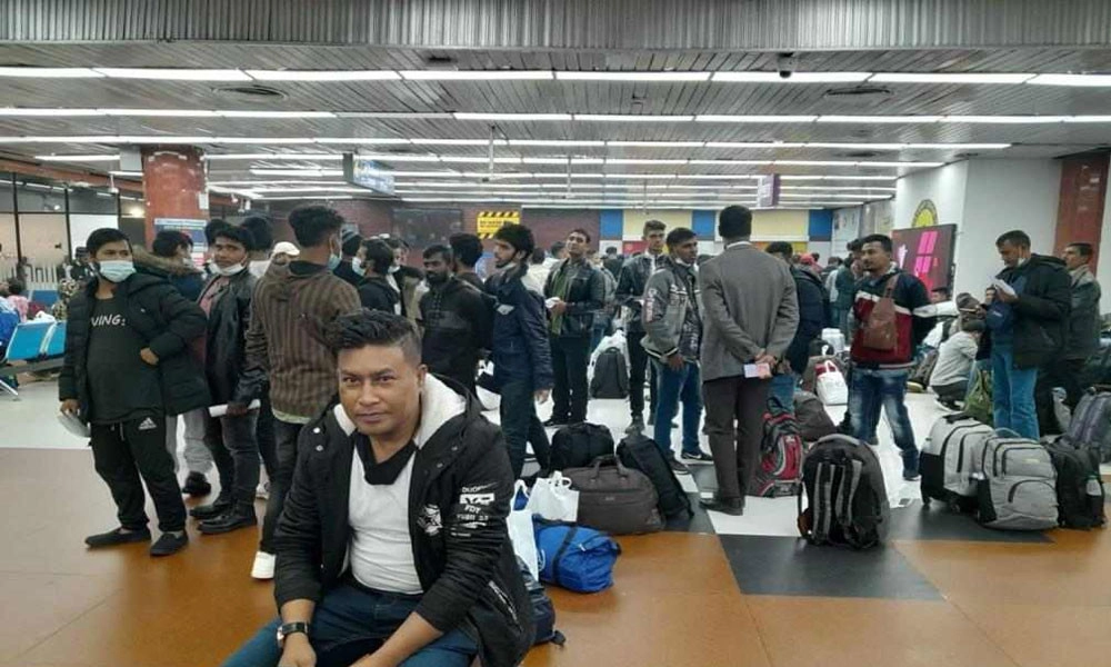 লিবিয়া থেকে ২৭ বাংলাদেশিকে ফেরত