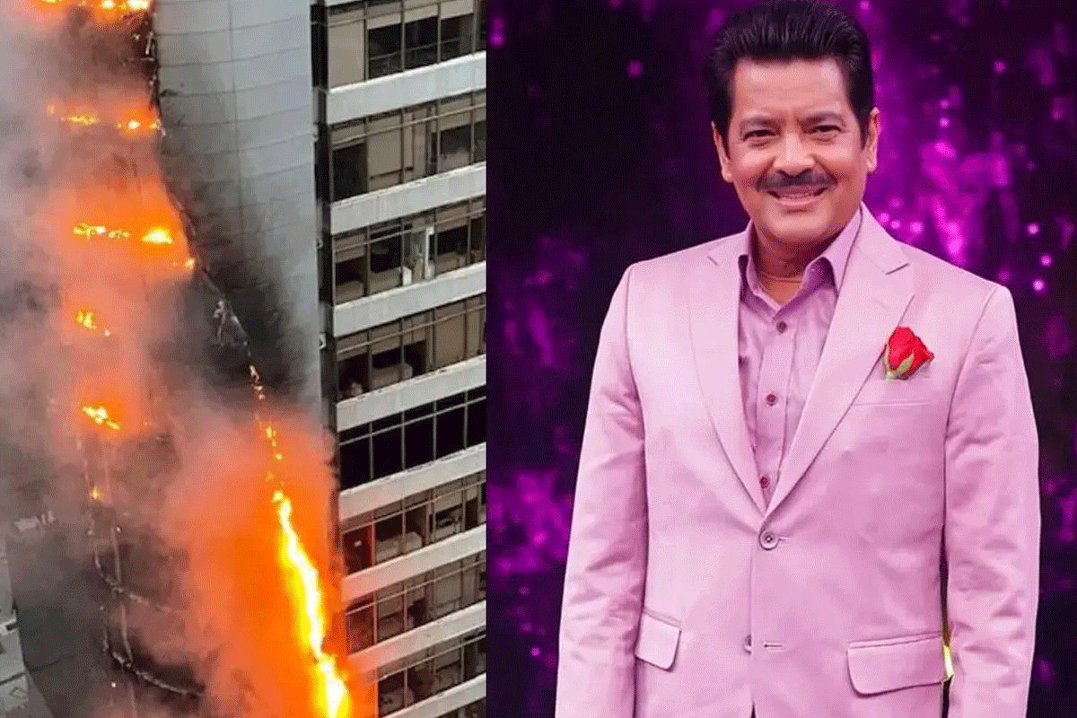 উদিত নারায়ণের বাসভবনে অগ্নিকাণ্ড