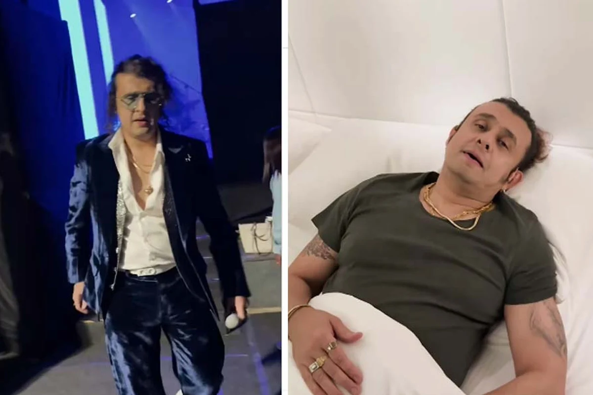 মঞ্চে নাচতে গিয়ে নিজের বিপদ ডাকলেন সোনু নিগম