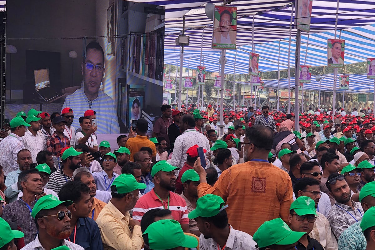 অন্তর্বর্তী সরকারের প্রধান কাজ স্বচ্ছ নির্বাচন উপহার দেওয়া: তারেক রহমান