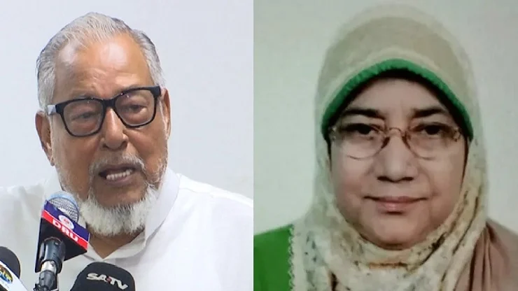 নজরুল ইসলাম খানের স্ত্রী মারা গেছেন