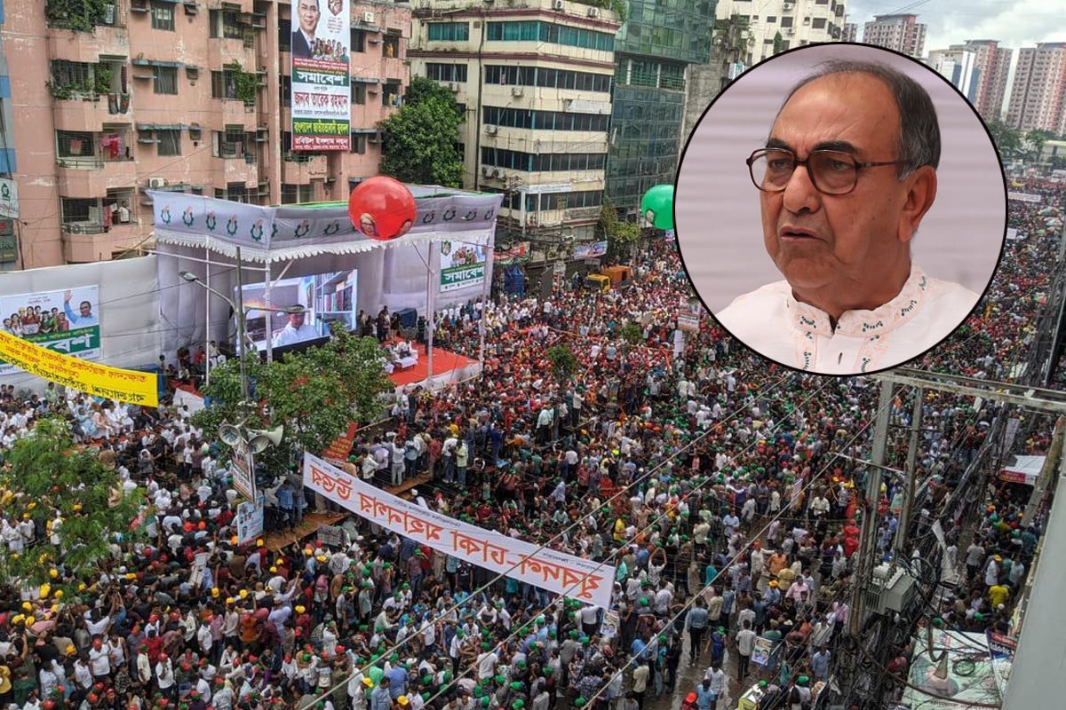 মানচিত্র পরিবর্তন করতে চাইলে ব্যাখ্যা দিতে সরকারকে মির্জা আব্বাসের আহ্বান