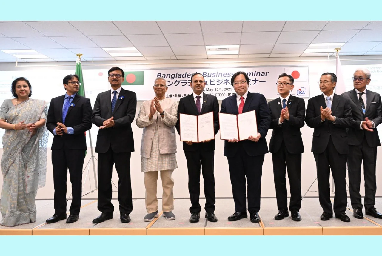 জাপান-বাংলাদেশের মধ্যে ৬টি সমঝোতা স্মারক সই