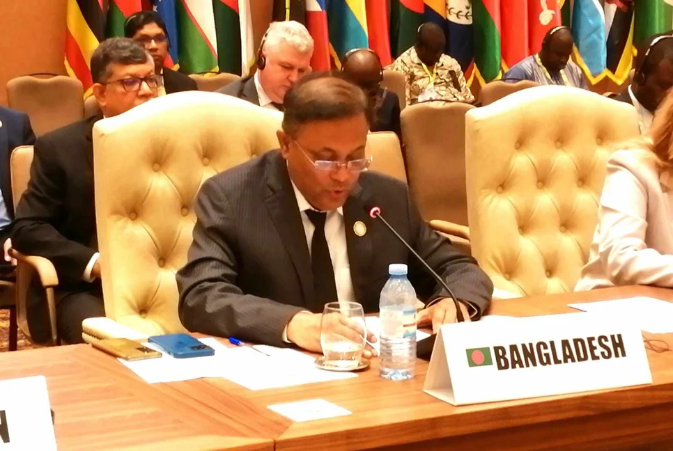ন্যাম সম্মেলনে ফিলিস্তিনিদের সমর্থন, রোহিঙ্গা প্রত্যাবাসনের আহ্বান পররাষ্ট্রমন্ত্রীর