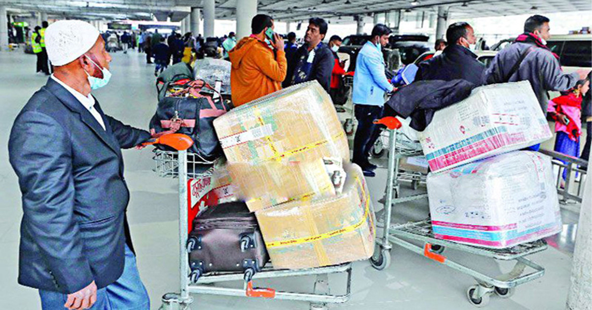 প্রবাসীরা ফেরার সময় শুল্ক ছাড়াই আনতে পারবেন যে ১৯ পণ্য