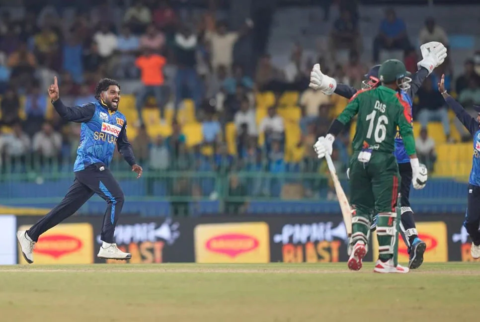 শ্রীলঙ্কার কাছে হারল বাংলাদেশ