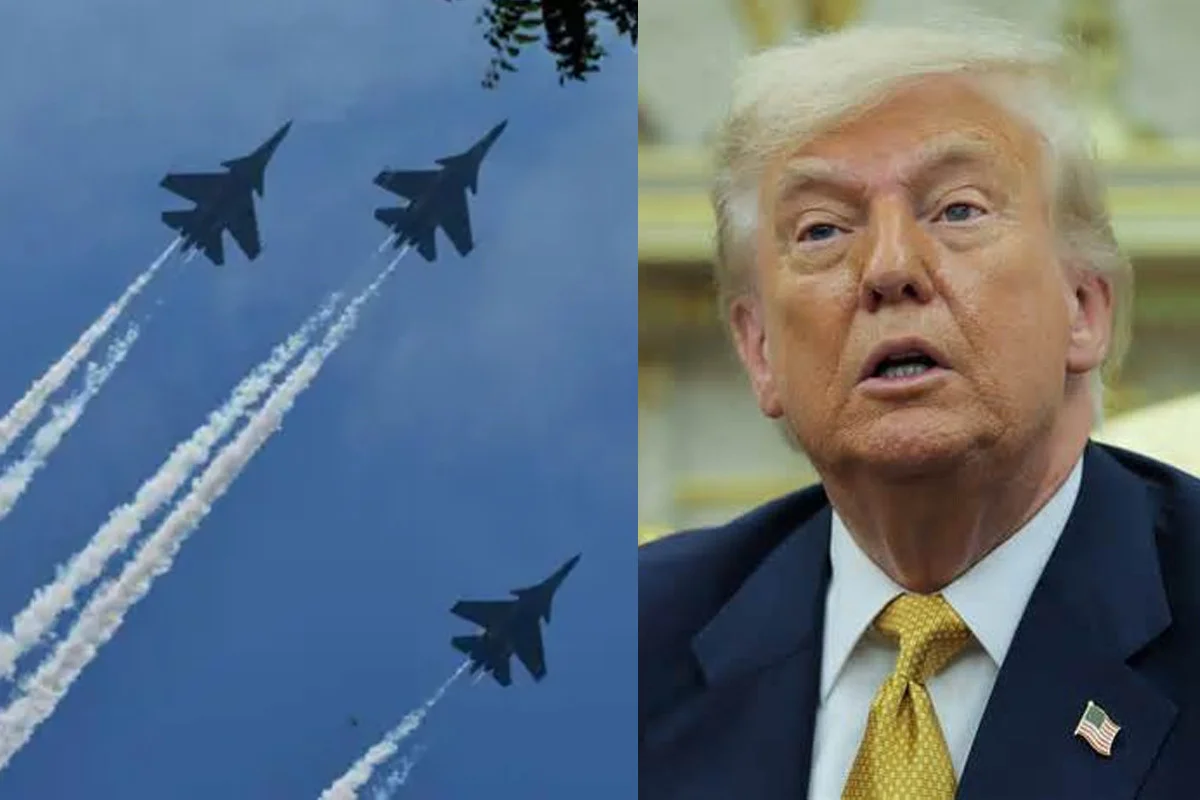 ভারত-পাকিস্তান সংঘাতে ৫টি যুদ্ধবিমান ভূপাতিত হয়েছিল : ট্রাম্প