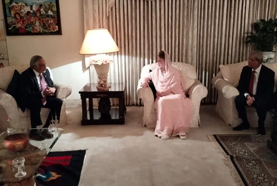 খালেদা জিয়ার সঙ্গে দেখা করতে পাকিস্তানের পররাষ্ট্রমন্ত্রী ফিরোজায়