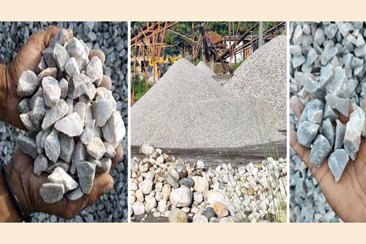 সিলেটে নিলামে উঠছে ভাঙা সাদাপাথর