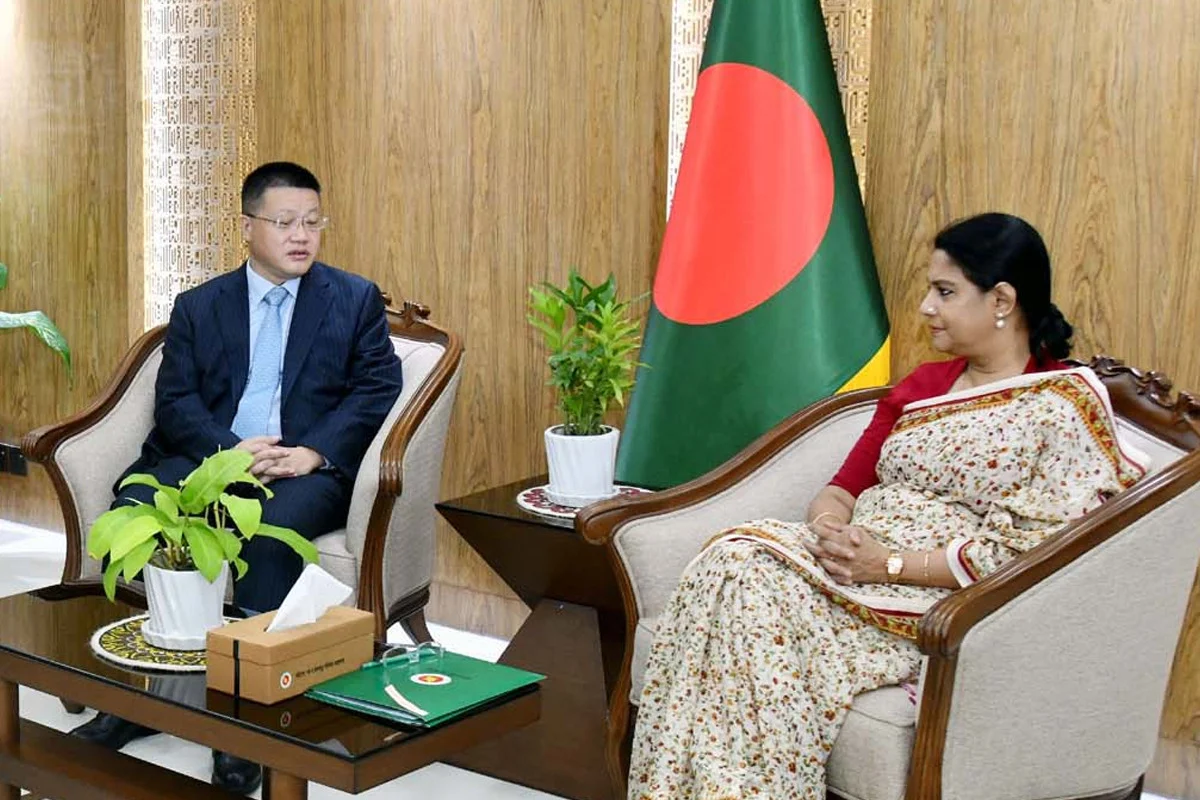 পানিসম্পদ ও পরিবেশ রক্ষায় বাংলাদেশের সঙ্গে কাজ করতে আগ্রহী চীন