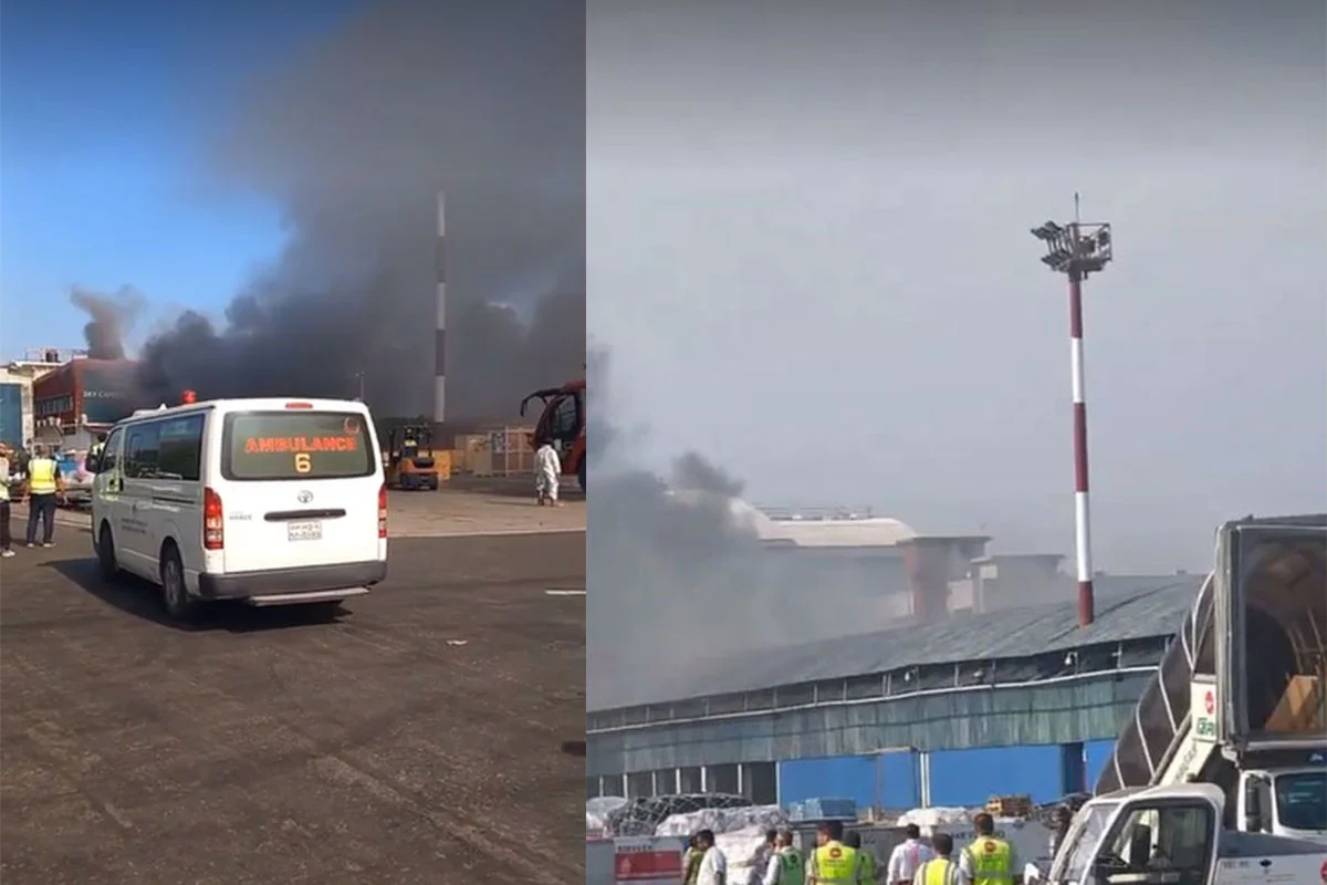 শাহজালাল আন্তর্জাতিক বিমানবন্দরে আগুন, নিয়ন্ত্রণে ৭ ইউনিট