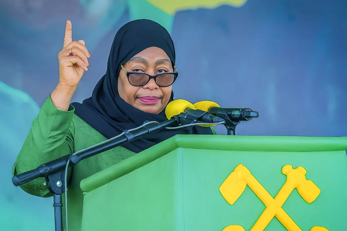 ৯৮ শতাংশ ভোটে তানজানিয়ার প্রেসিডেন্ট সামিয়া হাসান