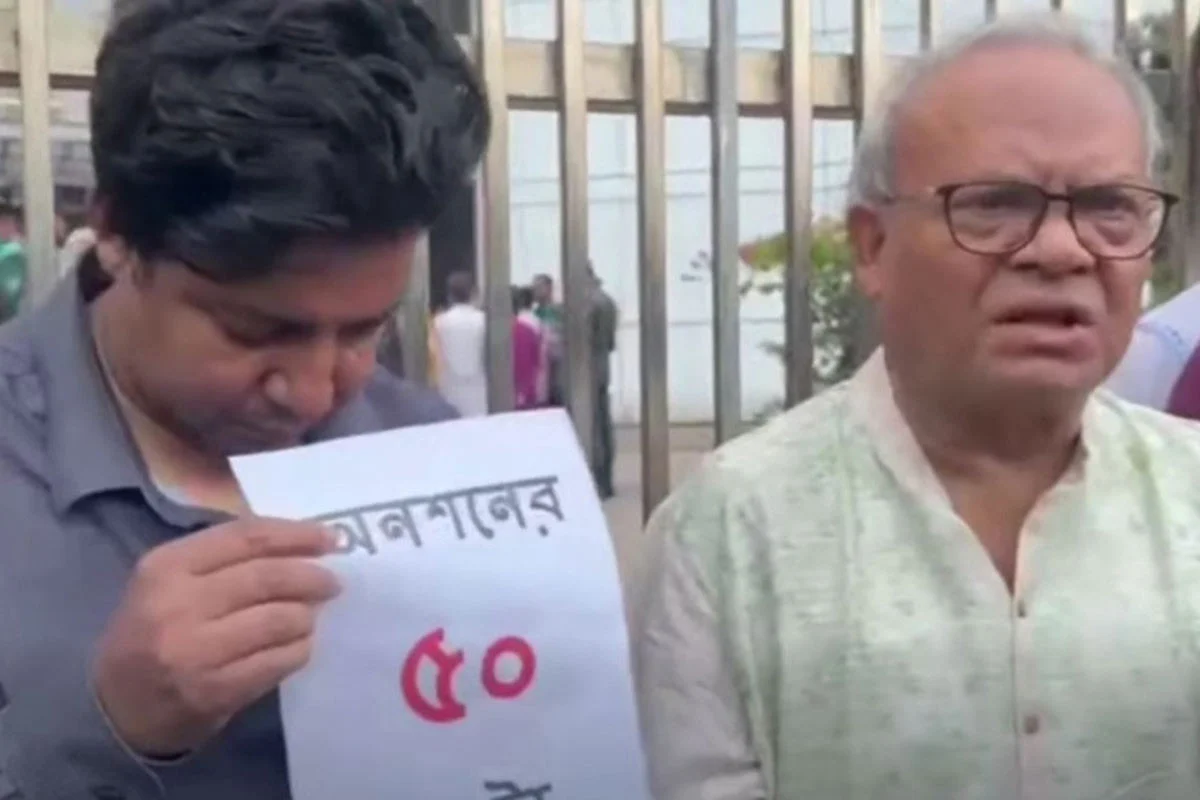 অনশনরত তারেকের পাশে বিএনপি