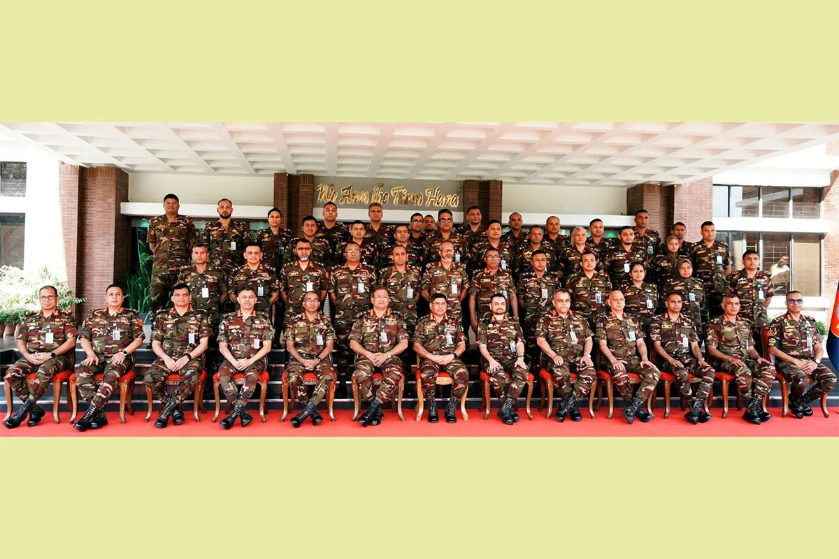 আর্মি অর্ডন্যান্স কোরের ৪৫তম বাৎসরিক অধিনায়ক সম্মেলন অনুষ্ঠিত