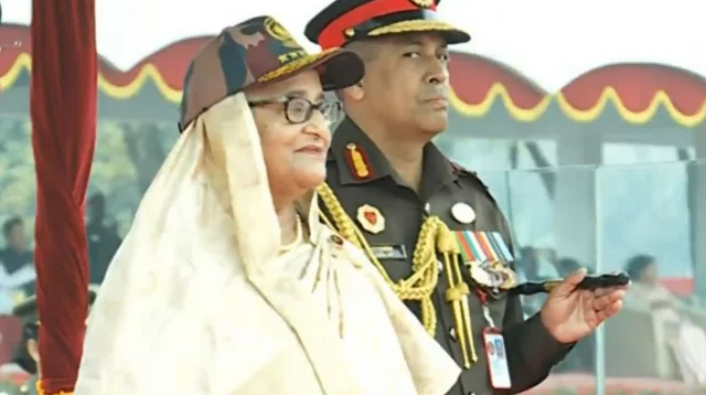বিজিবি দিবসের অনুষ্ঠানে প্রধানমন্ত্রী