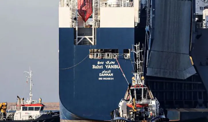 ইসরায়েলে অস্ত্র পাঠানোর কথা অস্বীকার সৌদি জাহাজ কর্তৃপক্ষের