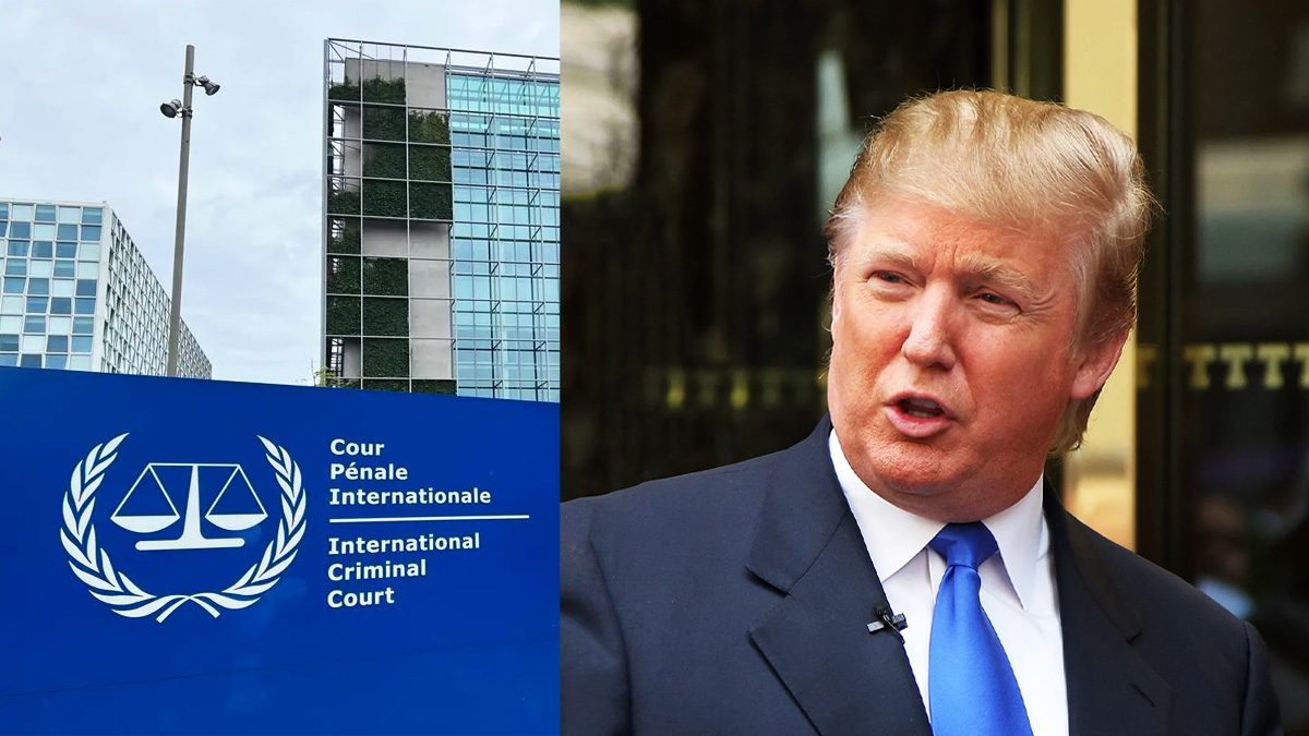 আইসিসির ওপর নিষেধাজ্ঞা জারি করলেন ট্রাম্প