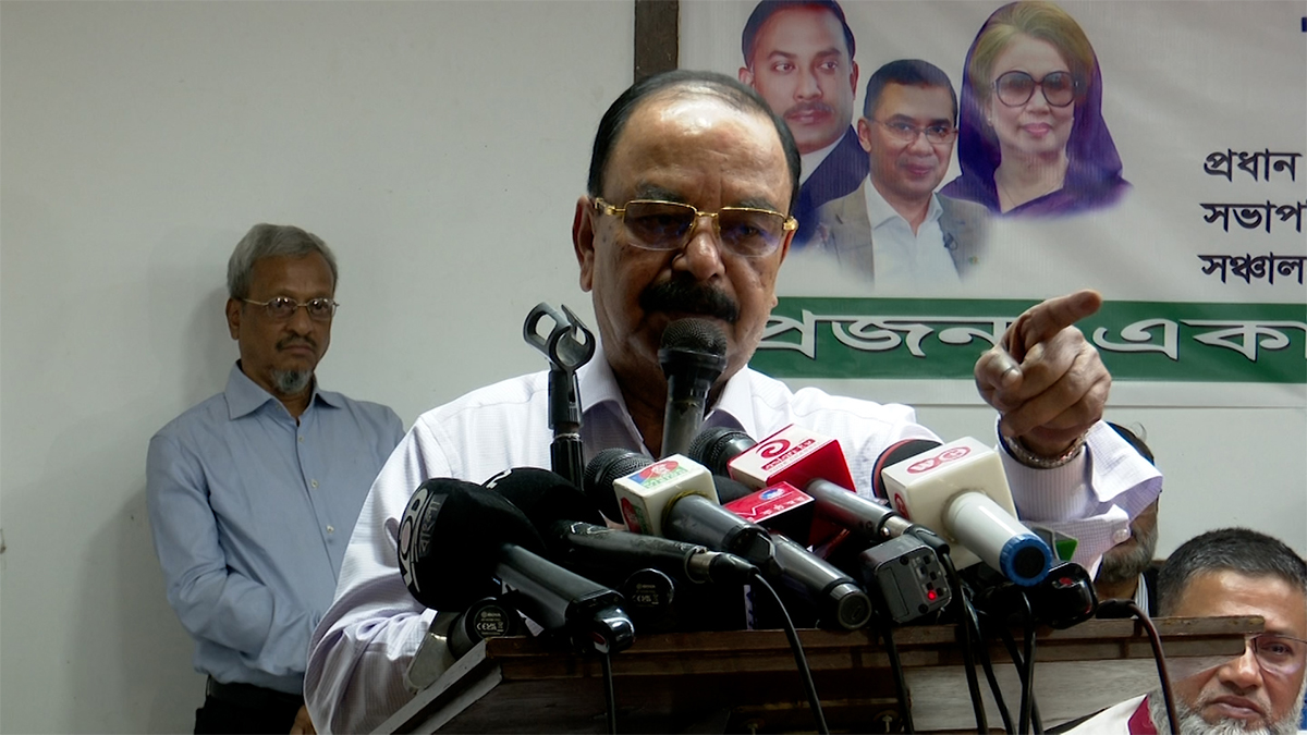 শেখ হাসিনা পালালেও নির্বাচন নিয়ে ষড়যন্ত্রকারীরা পালাতে পারবে না: গয়েশ্বর