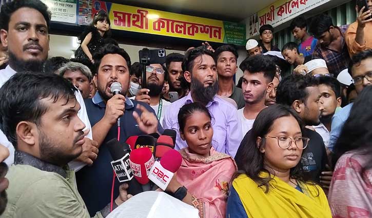 দুর্নীতি, মাফিয়াদের দল চাই না: নাহিদ