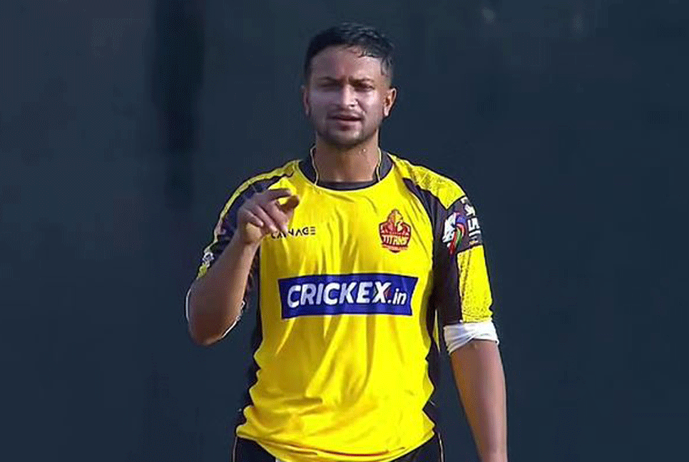 ব্যাটে-বলে ব্যর্থ সাকিব, বড় পরাজয় গল টাইটান্সের