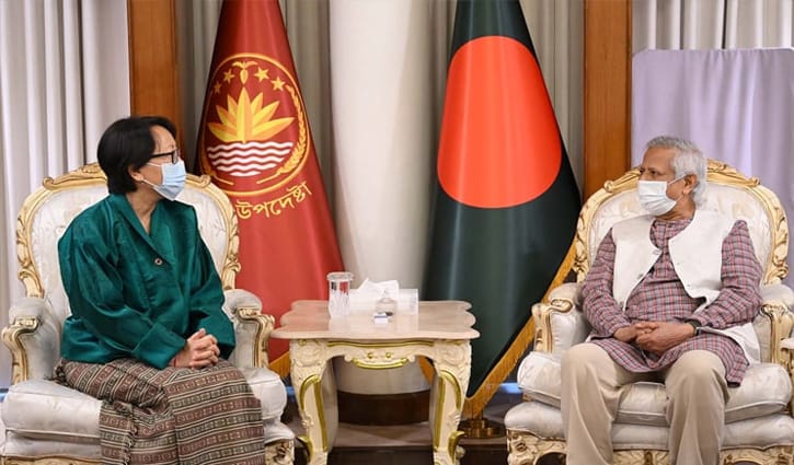 প্রধান উপদেষ্টার সঙ্গে ভুটানের নবনিযুক্ত রাষ্ট্রদূতের সাক্ষাৎ