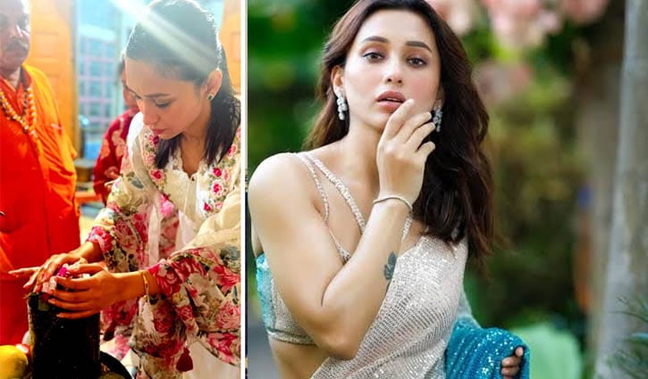 ধর্মে মনোযোগী হয়েছেন মিমি চক্রবর্তী