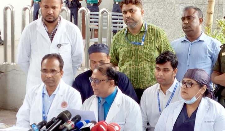 ‘বিমান বিধ্বস্তে দগ্ধ রোগীরা রিলিজের পরেও বিনামূল্যে চিকিৎসা পাবে’