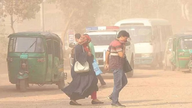 ঢাকার বাতাস আজও অস্বাস্থ্যকর