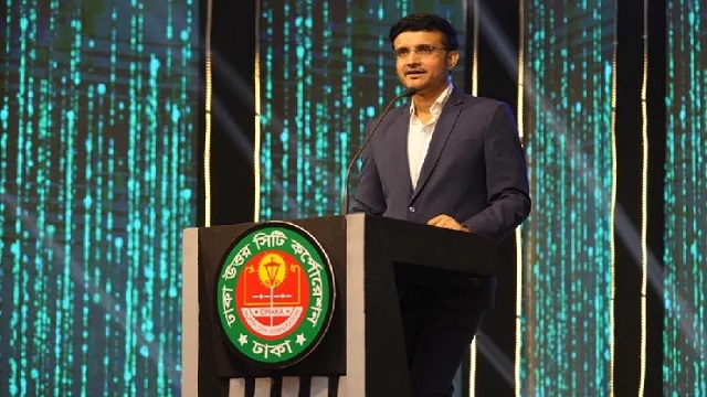 ডিএনসিসি মেয়র’স কাপের উদ্বোধন করলেন সৌরভ গাঙ্গুলি