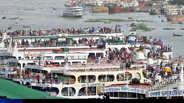 ঘূর্ণিঝড় সিত্রাং: সদরঘাট থেকে দক্ষিণাঞ্চলের লঞ্চ চলাচল বন্ধ